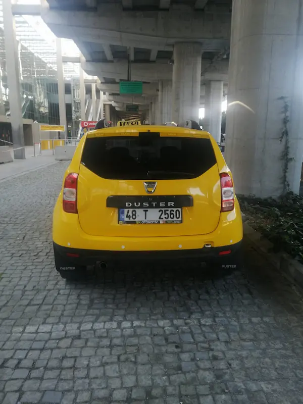 Dalaman taksi telefon